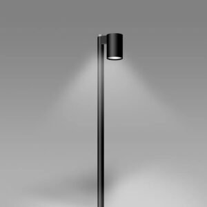 Poste Cilíndrico PT 350 – Luminária LED para Ambientes Externos