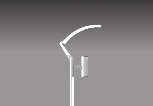 Poste rebatedor duplo facho <br>PT 297 - Imagem 3